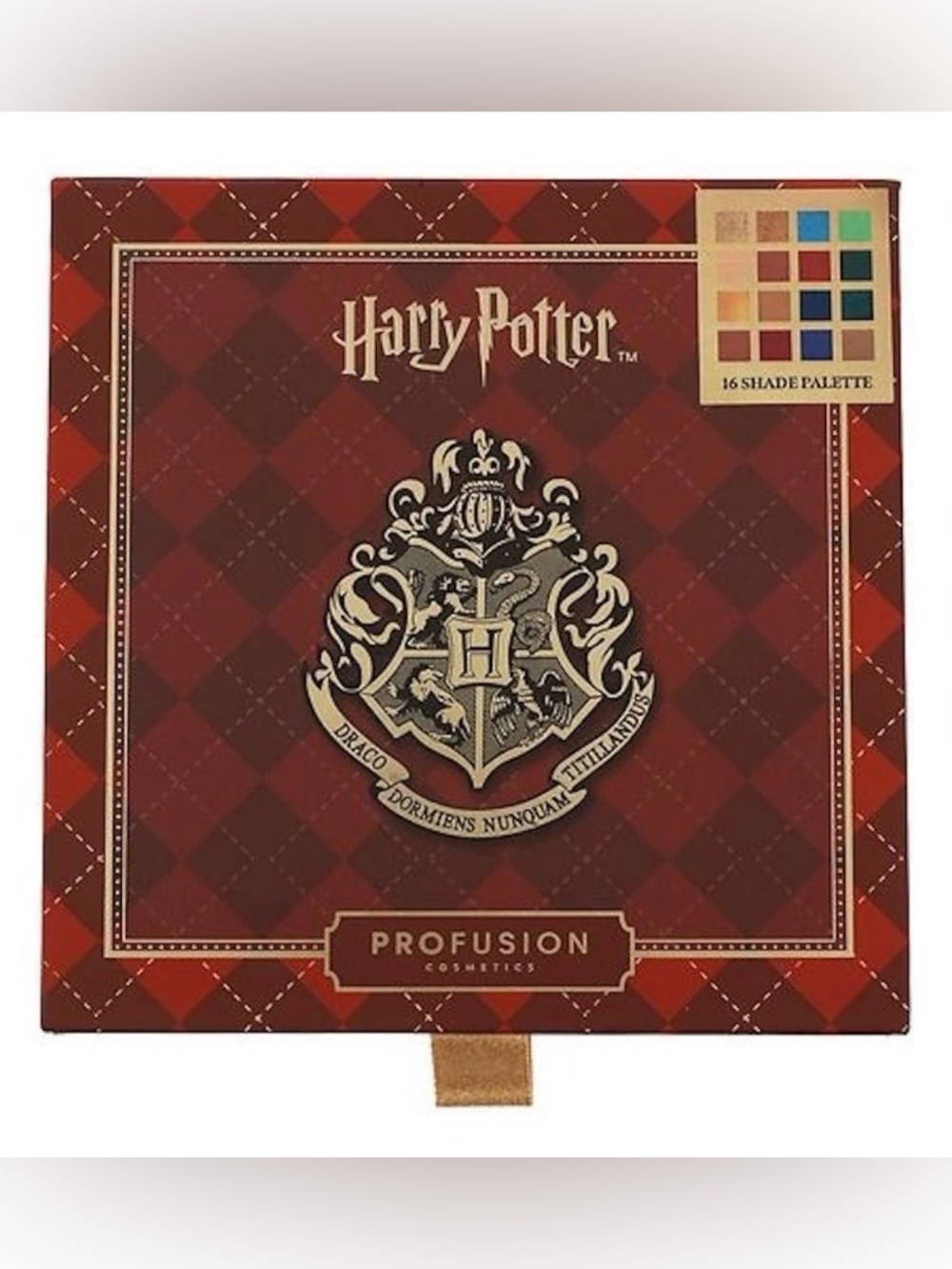 Profusion Cosmetics Harry
Potter Hogwarts Pop Up & Light-up 16 Shade Palette